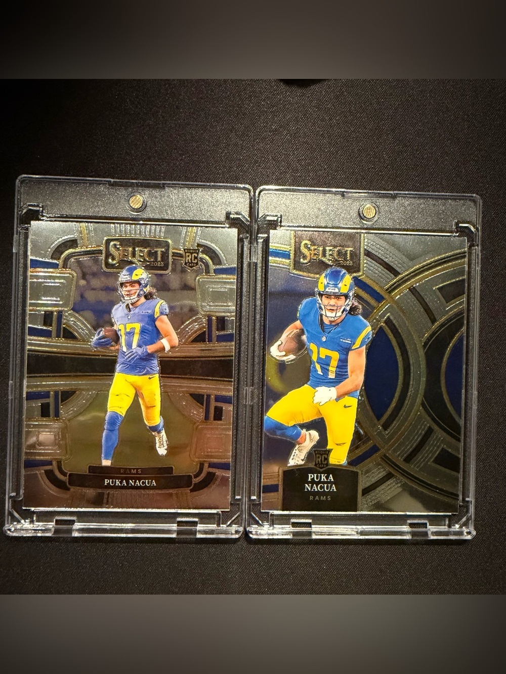 Puka Nacua Rookie 2023 Panini Select Card Bundle #56 & #199